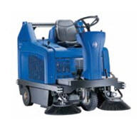 FLOORTEC R 580 P/B Ride On Sweeper Available in Battery &Petrol Versions
